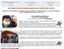 Tablet Screenshot of denunciasfalsas.com